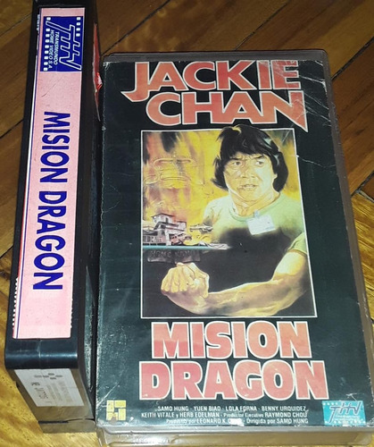 Mision Dragon Vhs Jackie Chan Artes Marciales Karate Violenc