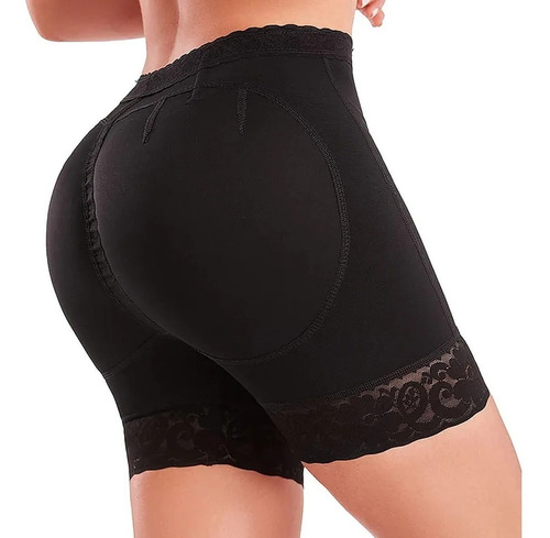 Faja Colombiana Body Panty Short Sin Látex Levanta Glúteos