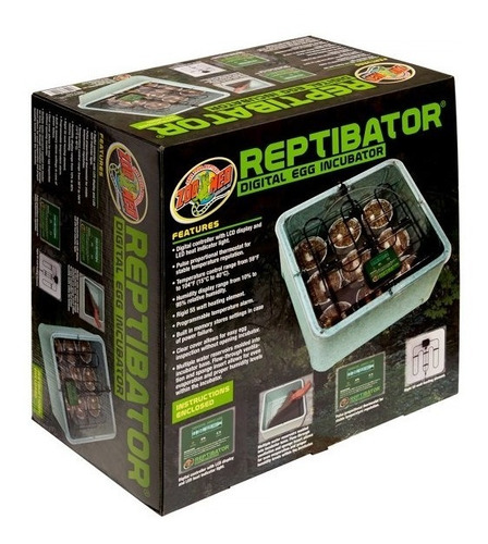 Incubadora Huevo Reptiles Digital Zoo Med Reptibator