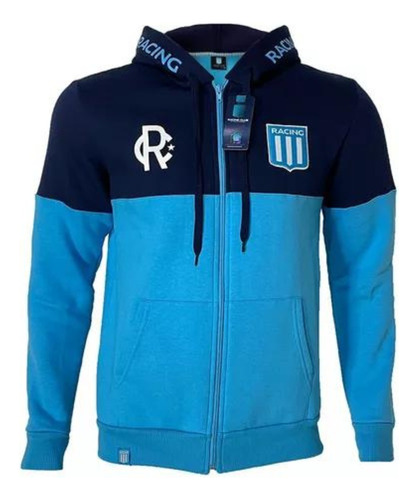 Campera Racing Club Algodon Frizado 2024 Producto Oficial