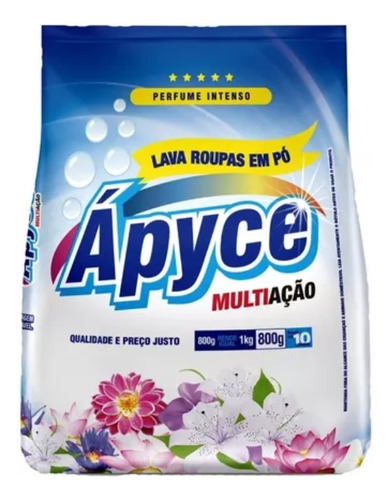 Sabão Ápyce Multiação Roupas Brancas E Coloridas 