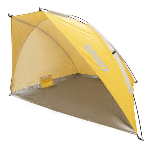 Carpa Playera Iglu Reforzada Spinit 2.20 X 1.20 Uv 50+ Playa Color Naranja