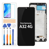 Para Samsung A32 4g A325f Pantalla Lcd Táctil C/marco Oled