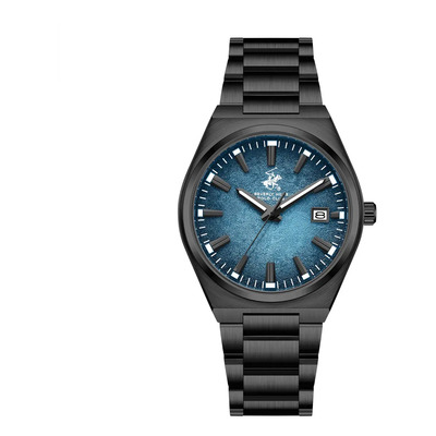 Reloj Beverly Hills Polo Club Bp3851x.690 Men´s-negro Negro Azul | Meses sin interés