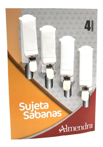 Juego De Sujeta Sabanas Almendra