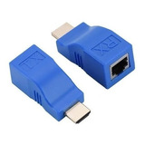 Extensor Hdtv A Ethernet Rj45 Cat5-e/6, 1080p, Hasta 30 Mts