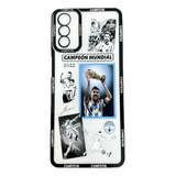 Funda Tpu Diseño Campeon 2022 Para Moto G42