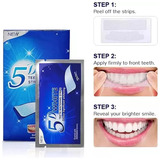 Clareamento Dental Fitas Adesivas Em Gel 5d White 28 Unidade