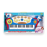 Organeta Musical Para Niñas Niños 37 Teclas Con Micrófono