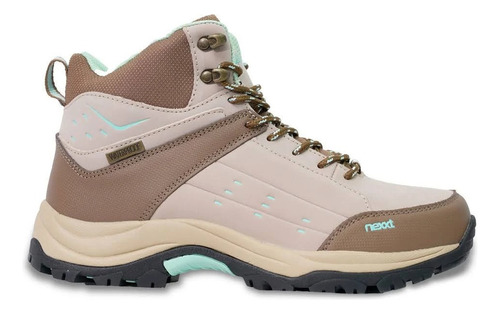 Zapatillas Borcego Nexxt Mujer Redeem  Impermeable Trekking