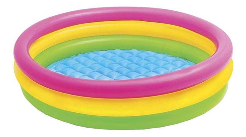 Piscina Inflable Redonda De 114cm X 25cm 131l Litros