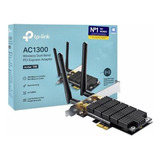 Adaptador Pci-e Sem Fio Wi-fi Ac1300 Archer T6e Dual Band