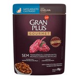 Sachê Para Gatos Castrados Sabor Ovelha 85g Gran Plus