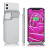 Carcasa Con Batería Recargable Para iPhone 12 Mini Blanco