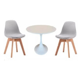 Set Mesa Tulip Kids Infantil Eames + 2 Sillas - Alto Impacto