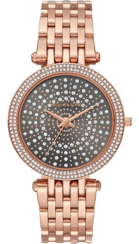 Michael Kors Cristais Rose Gold Mk4408 Correa De Reloj Para Mujer, Color Oro Rosado (oro Rosa)