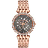 Michael Kors Cristais Rose Gold Mk4408 Correa De Reloj Para Mujer, Color Oro Rosado (oro Rosa)