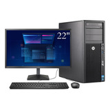 Computadora Core I7 Hp Z220 8gb -500gb Hdd, Monitor 22 Wide