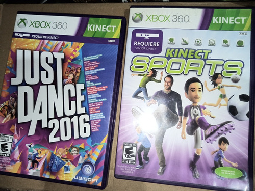 Xbox 360 Justdance 2016 Y Sports