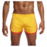 E Pantalones Cortos Para Hombre New Nylon Mesh Sports Flat-a