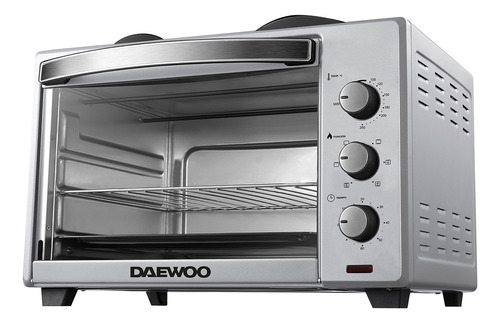 Horno Electrico Daewoo Dw-7004ca 70 Con Anafe (silver) 49ltu