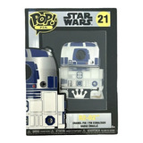 Funko Pop Pins Figura R2-d2 Star Wars 21 Coleccion Metal Ed