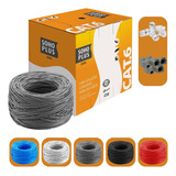 Cabo Rede Cat6 150m Cinza Furukawa Soho Plus 30 Conec+30capa