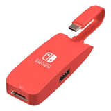 Adaptador Usb-c A Hdmi/usb Para Nintendo Switch /switch Oled