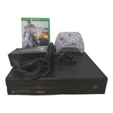 Xbox One Fat 500gb Perfeito Com Controle E Cabos