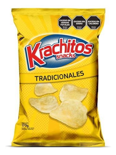 Papas Fritas Tradicionales Krachitos 170 Gr