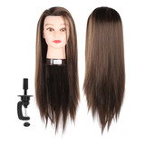 Maniquí Profesional Training Head De Peluquería Para Cabello