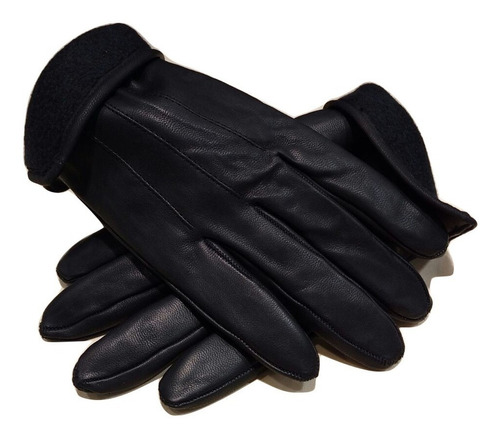 Guantes Cuero Cabritilla Con Polar Mujer Guns Leather