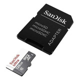Cartão De Memória Sandisk 128gb Com Adaptador Original - Nf