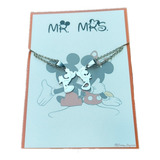 Collares Mickey Y Minnie Disney Regalo Novios Aniversario 