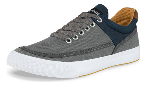 Tenis Grus Gris Para Hombre Croydon