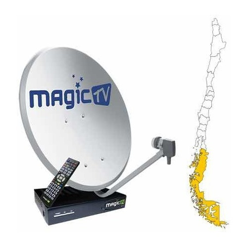 Kit Magictv Hd Antena Satelital 90cm + 1 Magictv