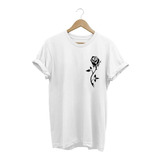 Camiseta Masculina Rose Classica Cravo  Lançamento 