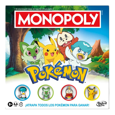 Juego De Mesa Monopoly Edición Pokémon | Envío gratis