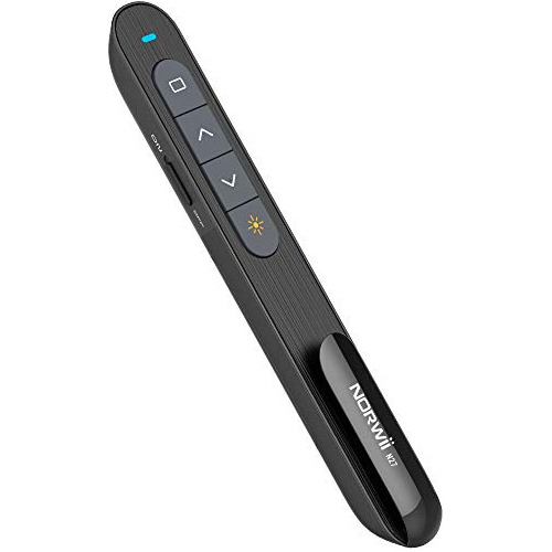 Puntero Láser Norwii Wireless Presenter, Alcance De 330 Pies