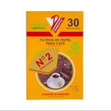 Filtros Para Cafe Domestic Nro 2 Clever X 30 Unidades