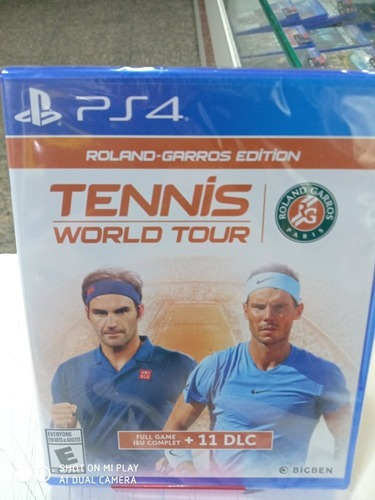 Jogo Tennis World Tour Roland Garros Edition Ps4 M Fisica