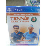Jogo Tennis World Tour Roland Garros Edition Ps4 M Fisica