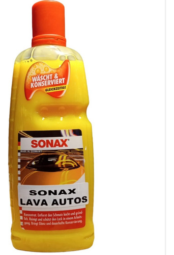 Sonax Shampoo Super Concentrado 1lt Brillo Cera Detail Mym
