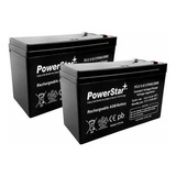 Powerstar 2-pack-12v 9ah Batería Sla / Razor Dirt Quad Eléct