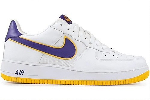 Air Force Skate Tenis Nikepremium Basquete Roxo Amarelo