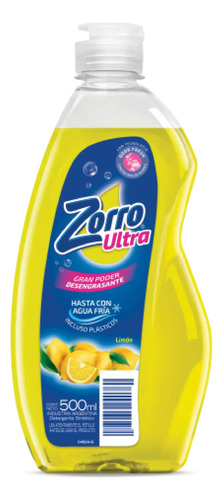 Zorro Ultra Bot 500ml Limon Original