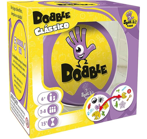 Dobble Clássico - Board Game Galápagos - Em Português