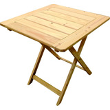 Mesa Tipo Bar Plegable Eucaliptus, Natural, Exelente Calidad