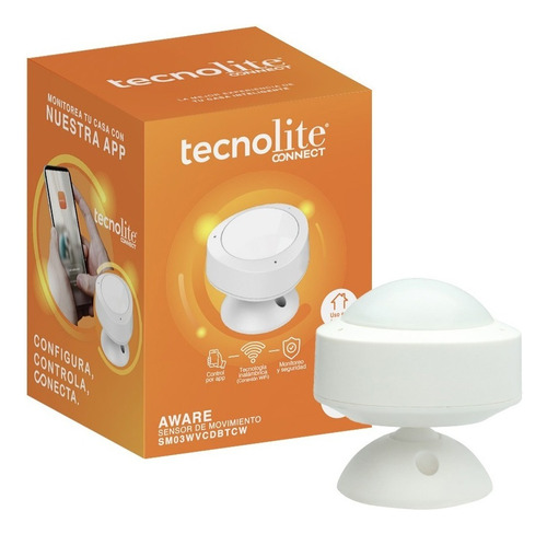 Sensor Movimiento Inteligente 10m Tecnolite Connect App