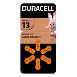 Duracell Hearing Aid Pila Auditiva Pr 13 Zinc-air Pr13 (6 Baterías)